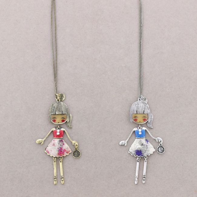 COLLAR LARGO COLG BAILARINA