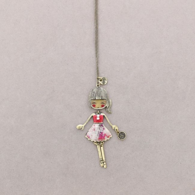 LONG NECKLACE BALLERINA NECKLACE