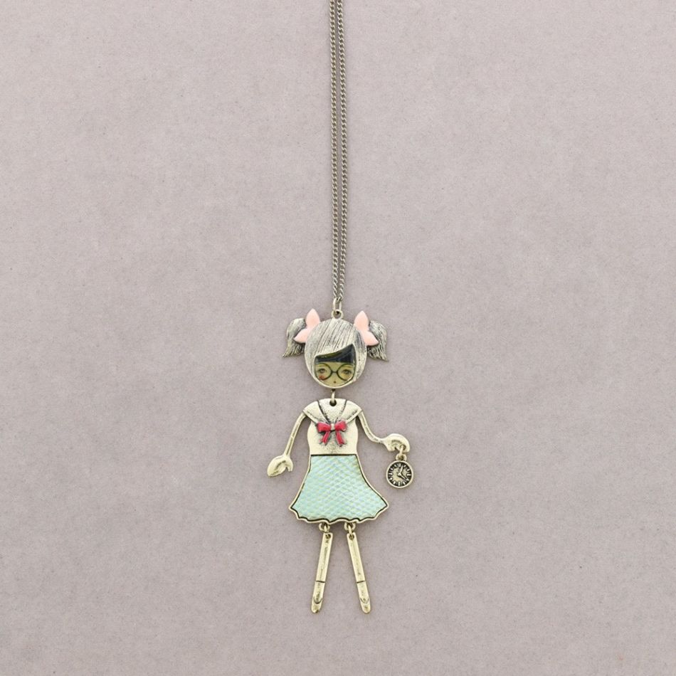 COLLAR LARGO COLG. MUÑECA BAILARINA