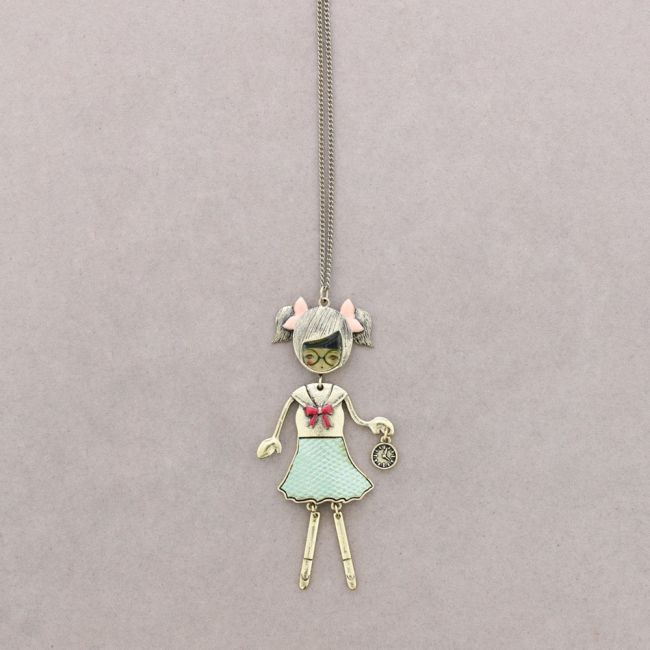 COLLAR LARGO COLG. MUÑECA BAILARINA