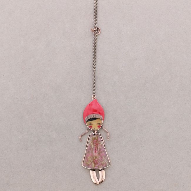 LONG DOLCE BAMBOLINA NECKLACE