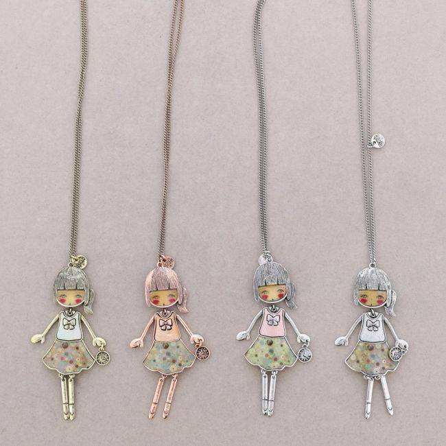 COLLAR LARGO COLG. BAILARINA