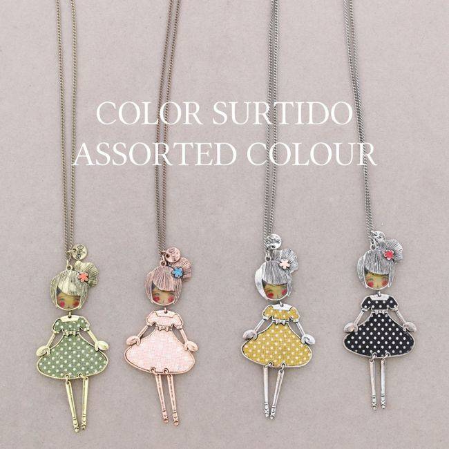 COLLAR LARGO COLG. BAILARINA