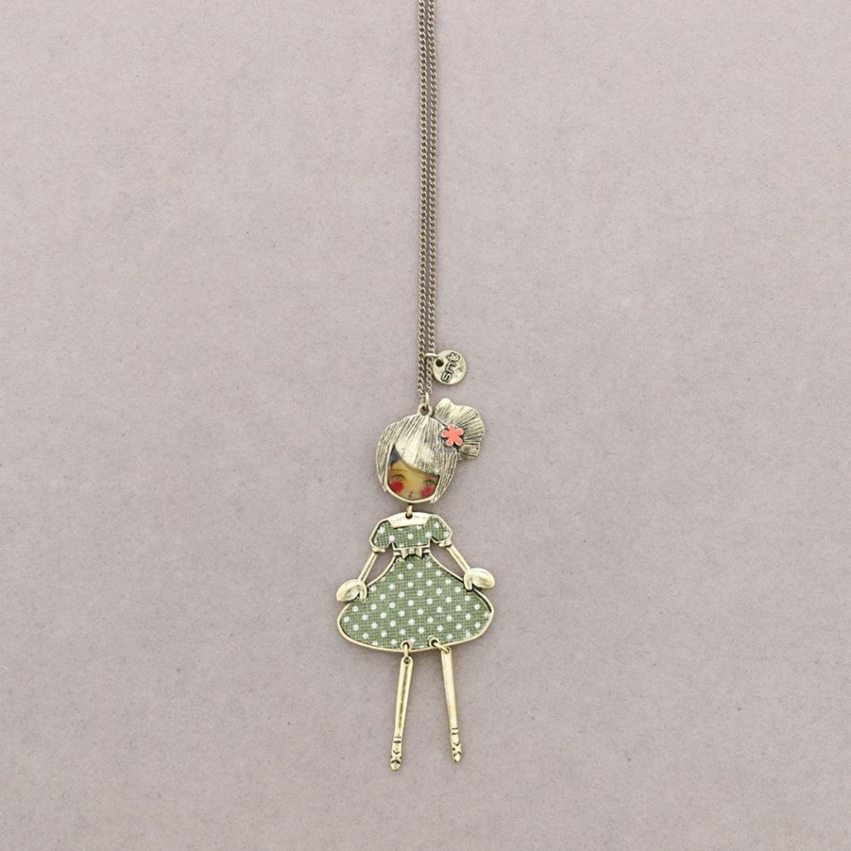 COLLAR LARGO COLG. BAILARINA