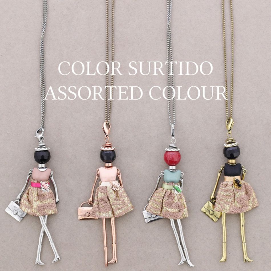 COLLAR LARGO COLG. MUÑECA