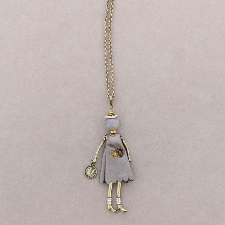 LONG PENDANT NECKLACE DOLL 2