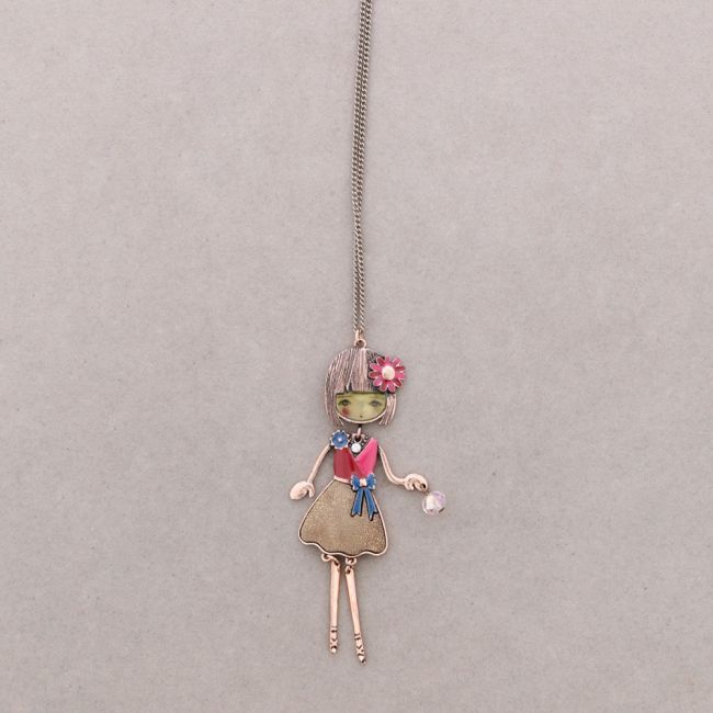 LONG DOLCE BAMBOLINA NECKLACE
