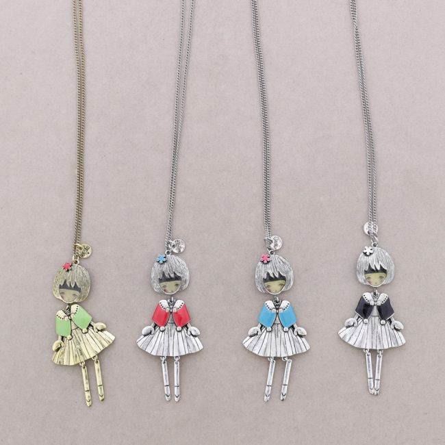 DOLCE BAMBOLINA LONG NECKLACE