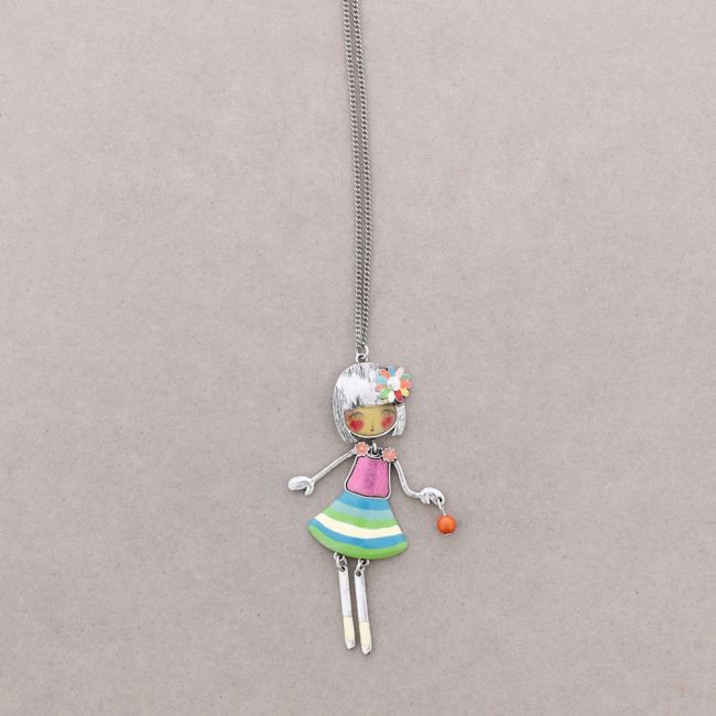 COLLAR LARGO COLG. BAILARINA