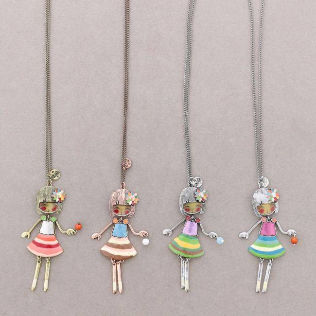 LONG PENDANT NECKLACE DANCER
