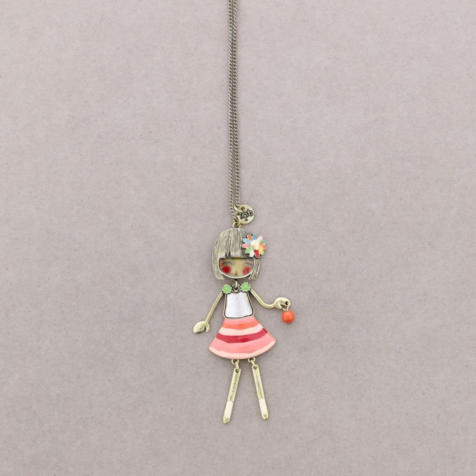 COLLAR LARGO COLG. BAILARINA