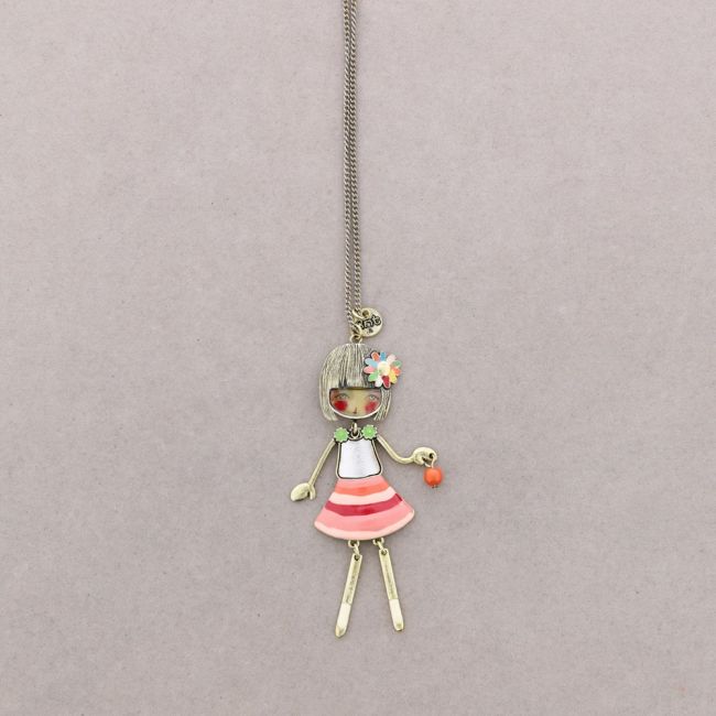 COLLAR LARGO COLG. BAILARINA