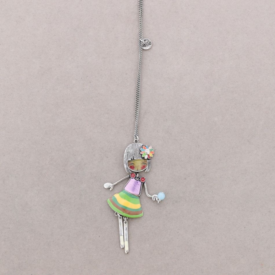 COLLAR LARGO COLG. BAILARINA