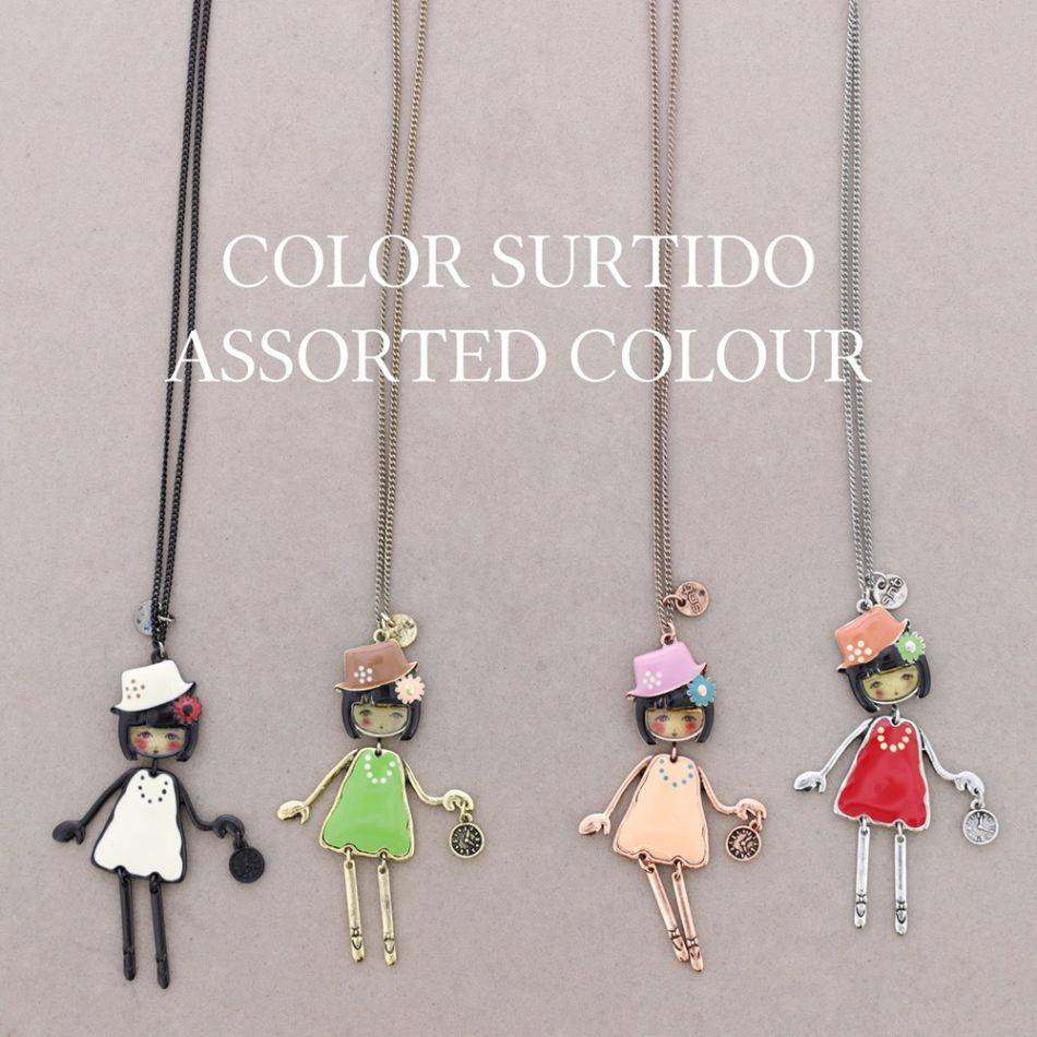 COLLAR LARGO COLG. BAILARINA