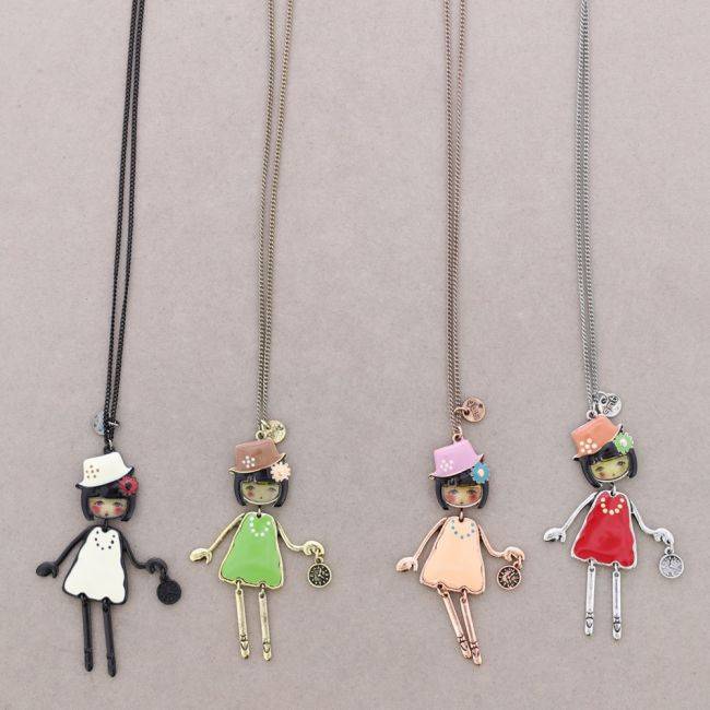LONG PENDANT NECKLACE DANCER