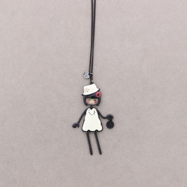 COLLAR LARGO COLG. BAILARINA