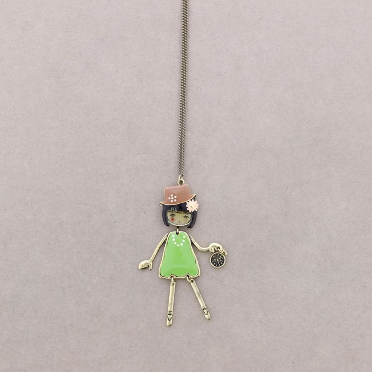 LONG PENDANT NECKLACE DANCER 2