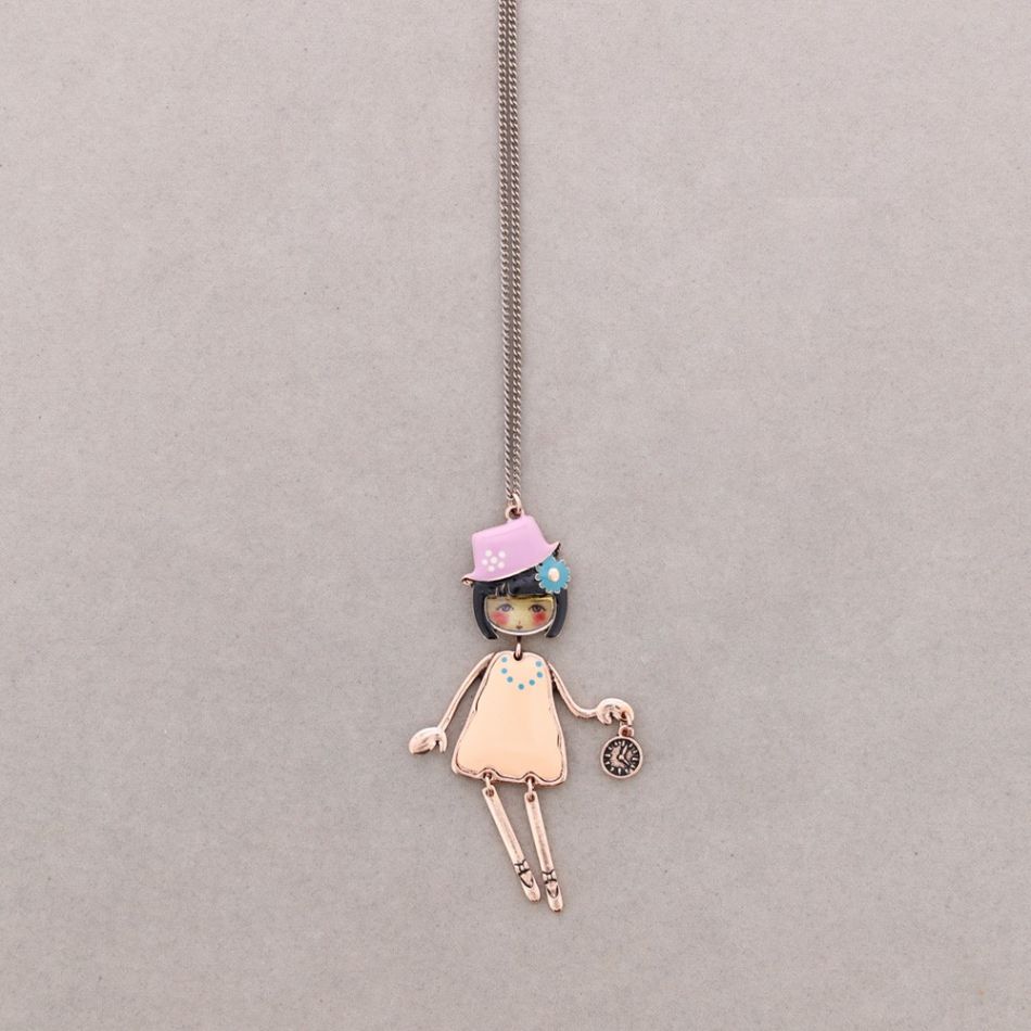 COLLAR LARGO COLG. BAILARINA