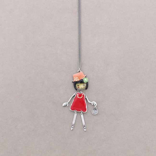 COLLAR LARGO COLG. BAILARINA