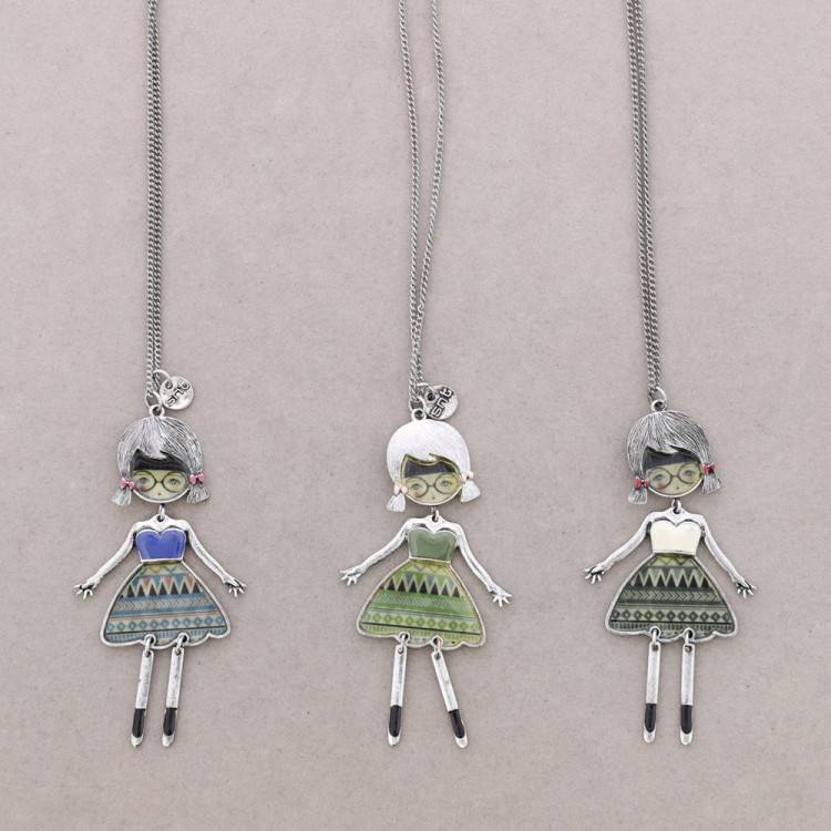 COLLAR LARGO BAILARINA ESMALTE 2