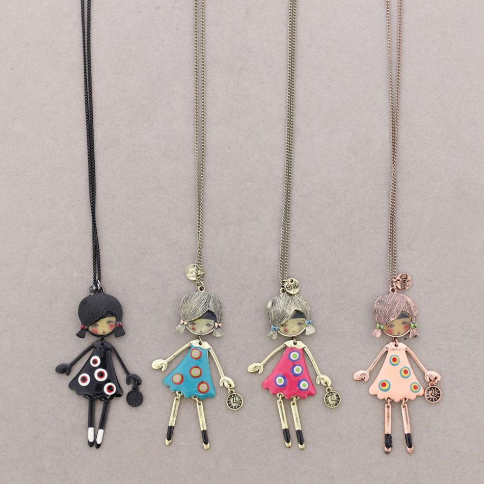 LONG DOLCE BAMBOLINA NECKLACE