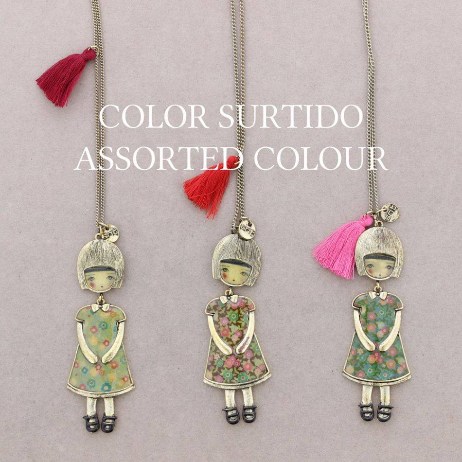 COLLAR LARGO COLG BAILARINA