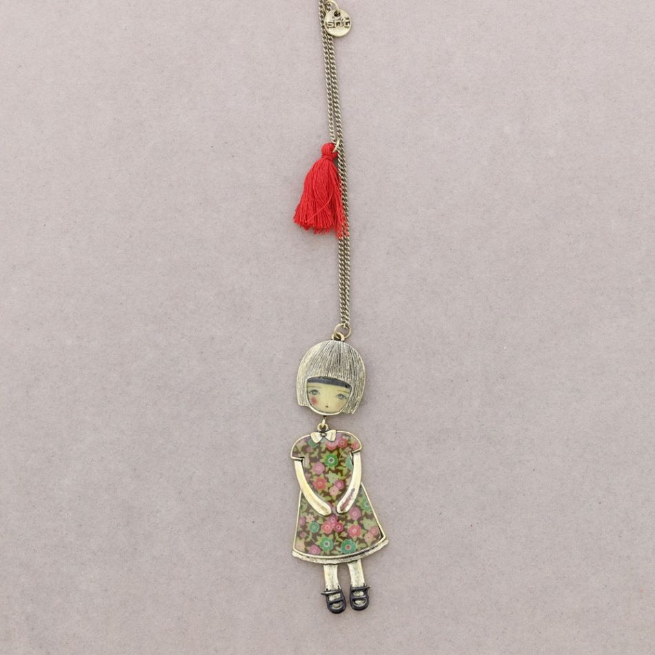 COLLAR LARGO COLG BAILARINA
