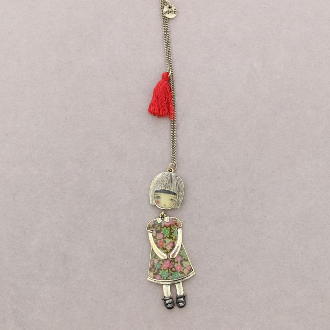 COLLAR LARGO COLG BAILARINA