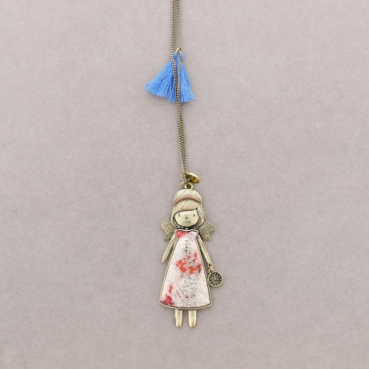 COLLAR LARGO COLGANTE MUÑECA 2