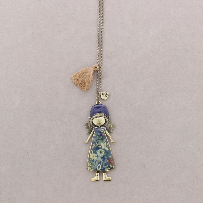 LONG PENDANT NECKLACE DOLL