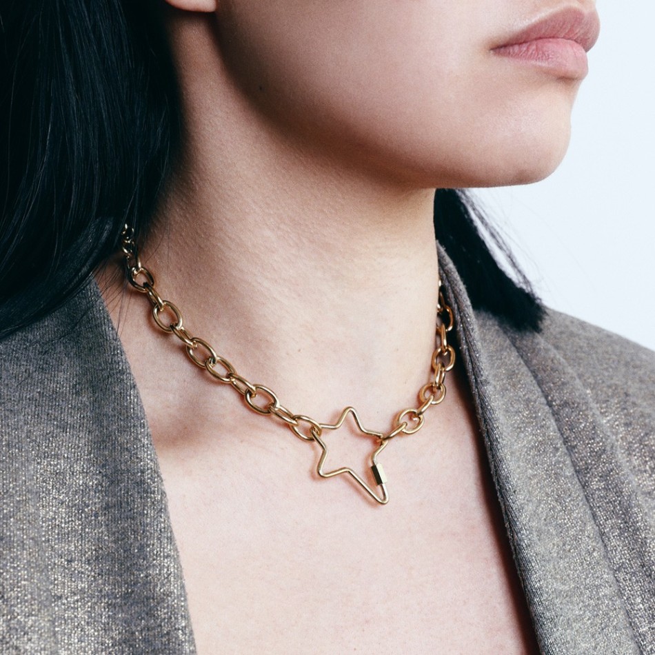 COLLAR ESTRELLA ACERO