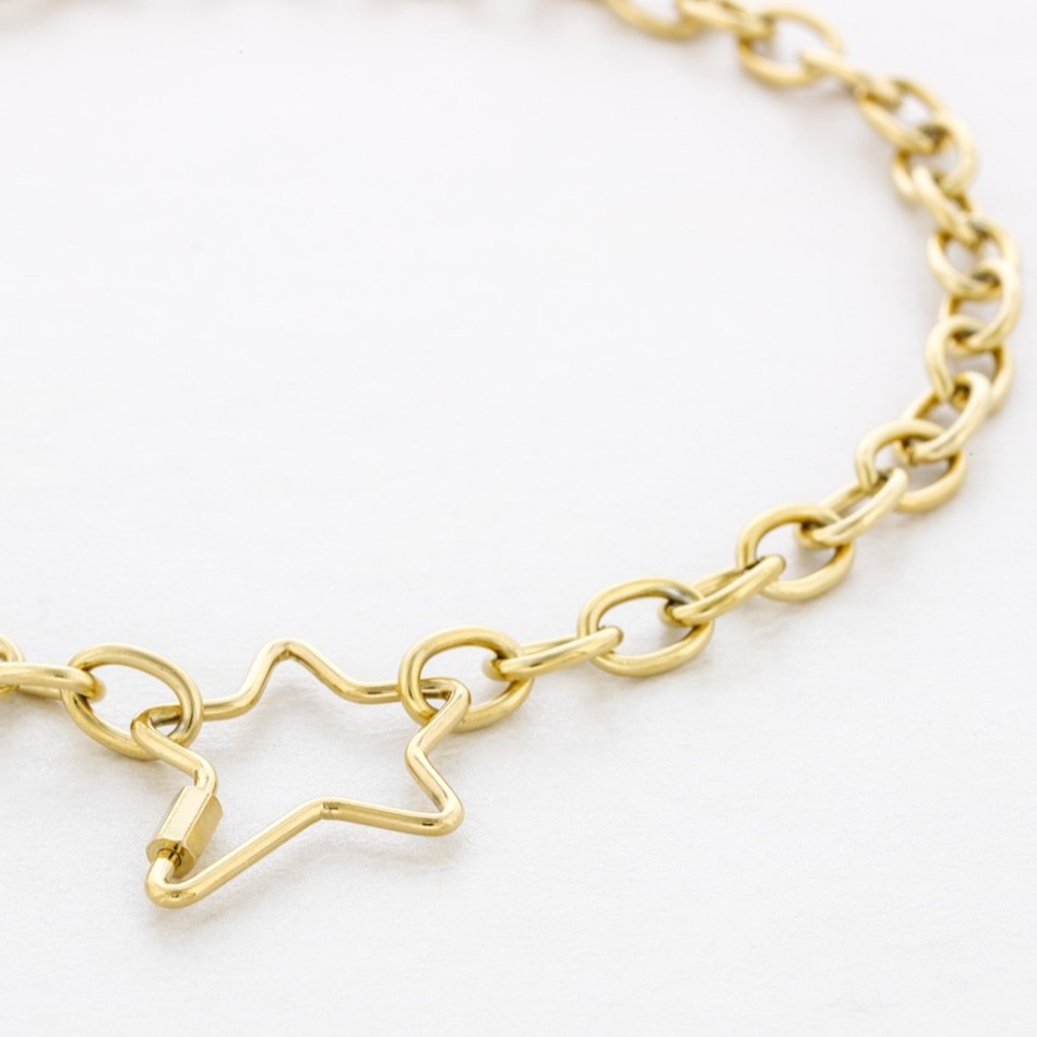 COLLAR ESTRELLA ACERO