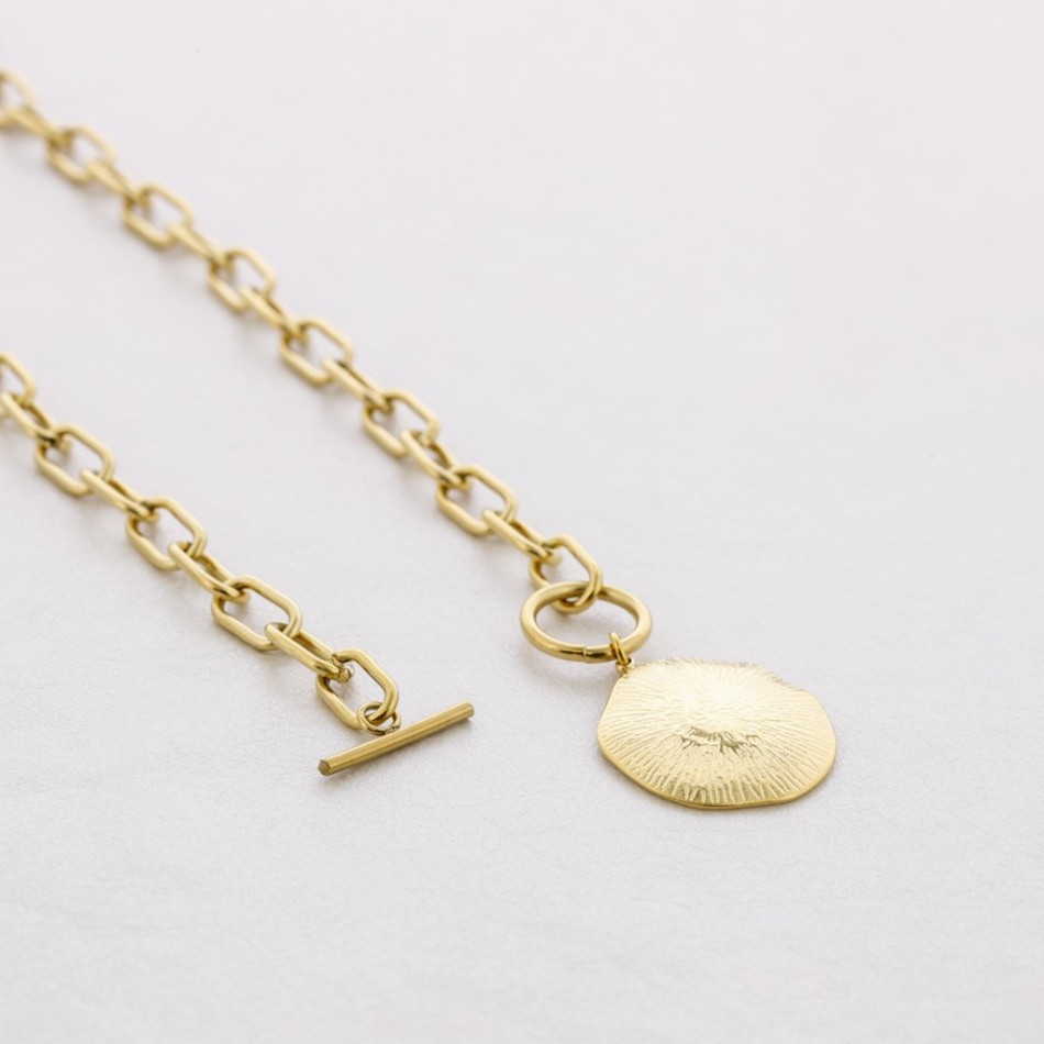 COLLAR MEDALLA ACERO