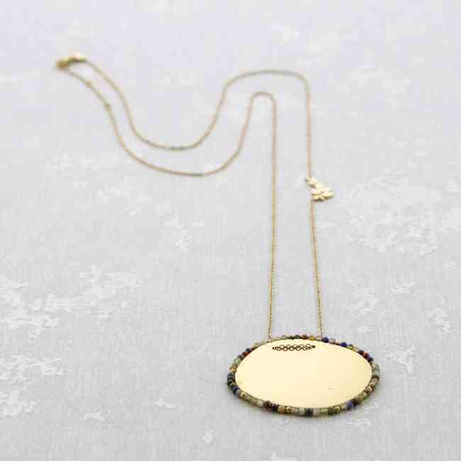 COLLAR MEDALLA ACERO