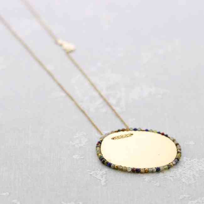 COLLAR MEDALLA ACERO