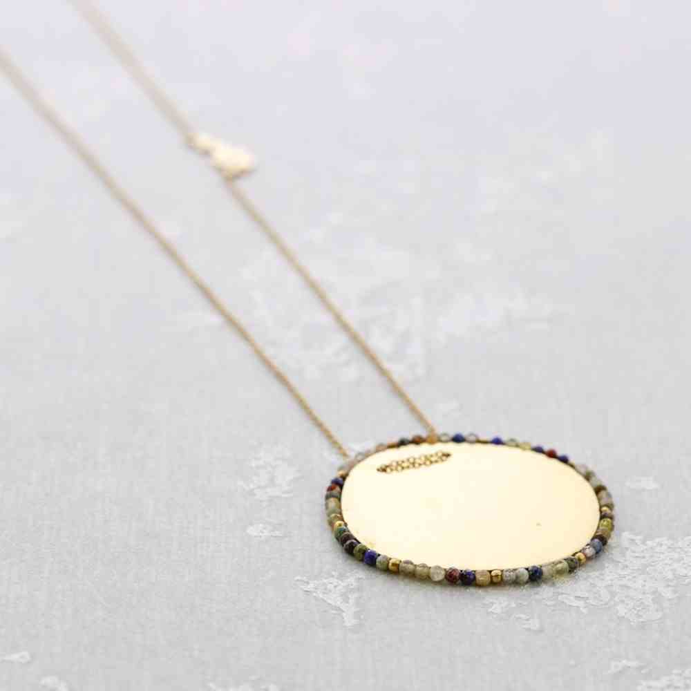 COLLAR MEDALLA ACERO