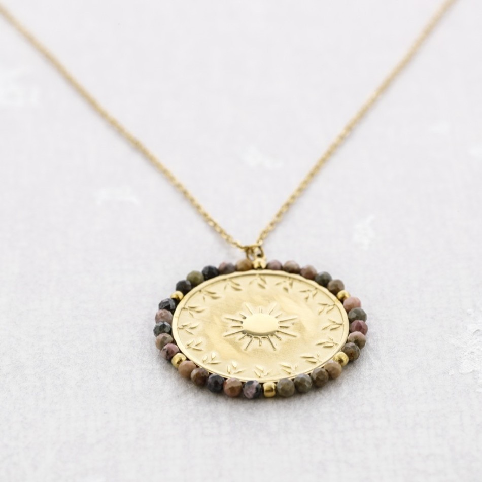 COLLAR MEDALLA ACERO