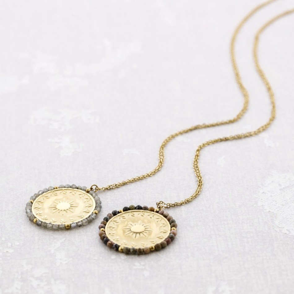 COLLAR MEDALLA ACERO