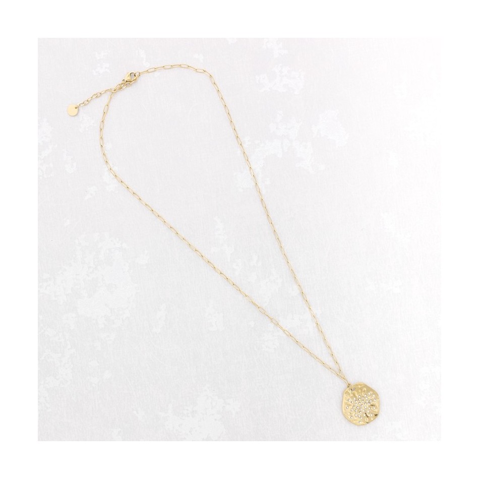 COLLAR MEDALLA ACERO
