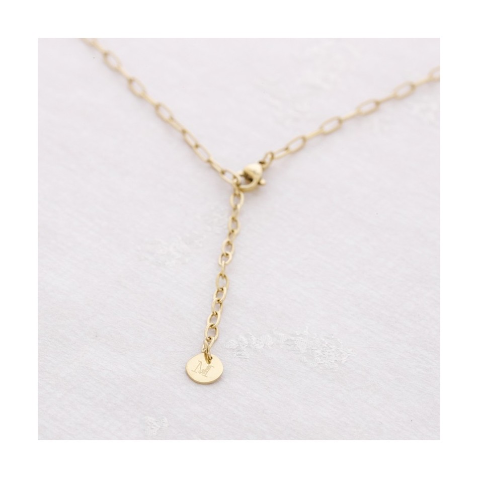 COLLAR MEDALLA ACERO