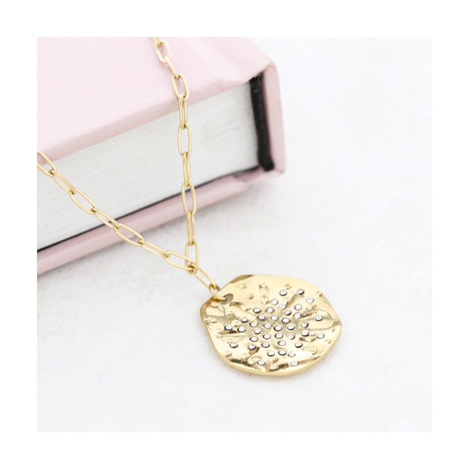 COLLAR MEDALLA ACERO