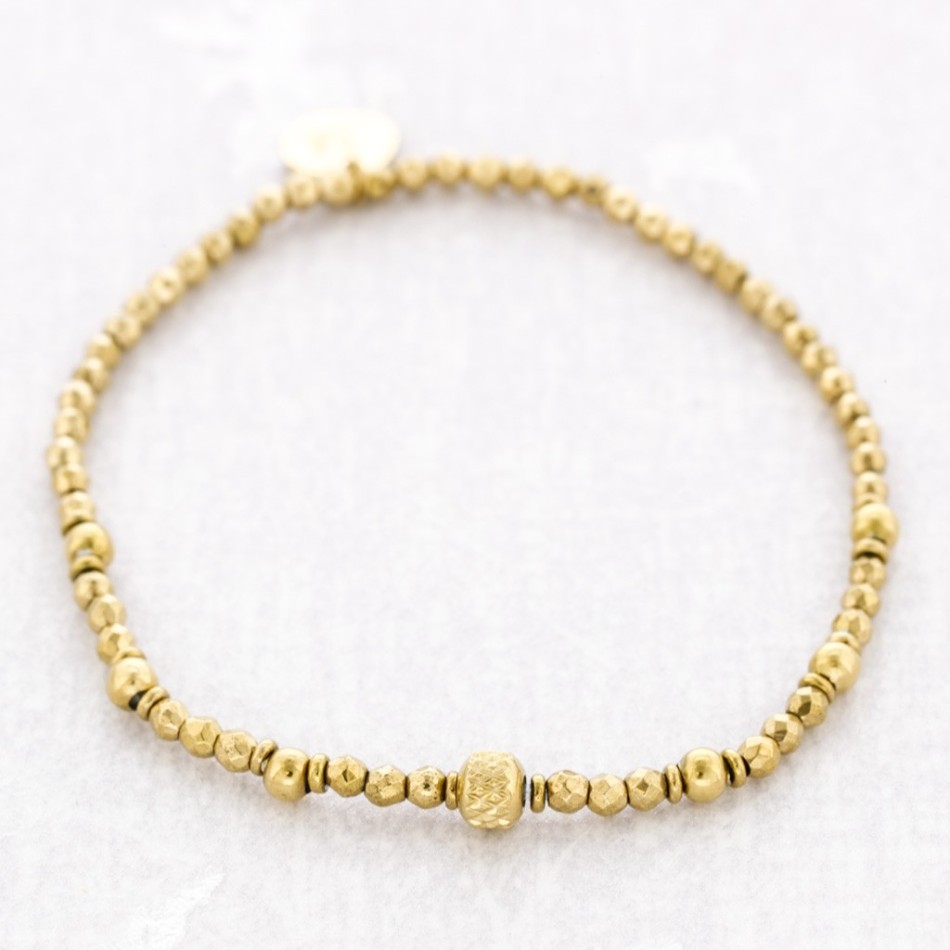 STEEL WHEEL BRACELET