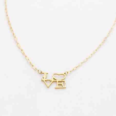 LOVE STEEL NECKLACE