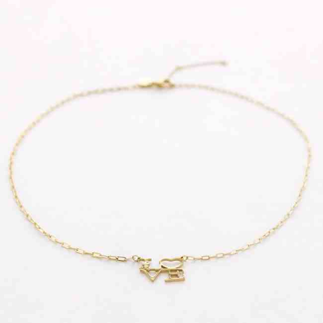 LOVE STEEL NECKLACE