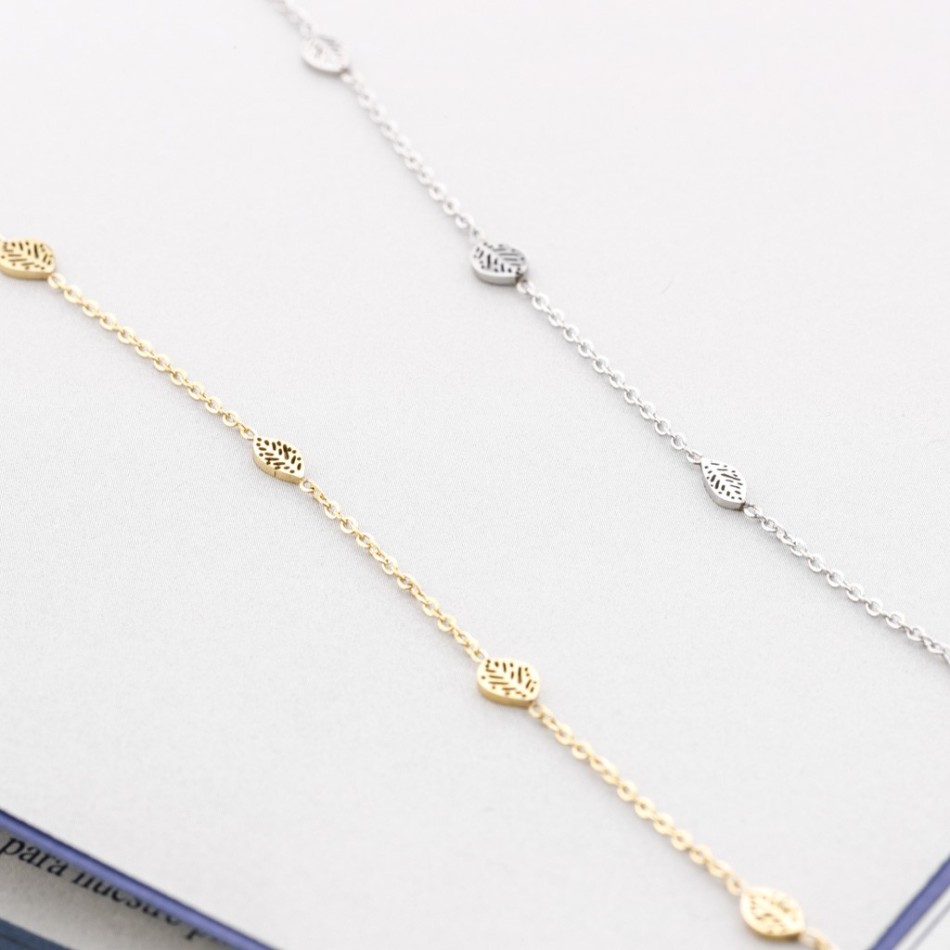 COLLAR HOJAS ACERO