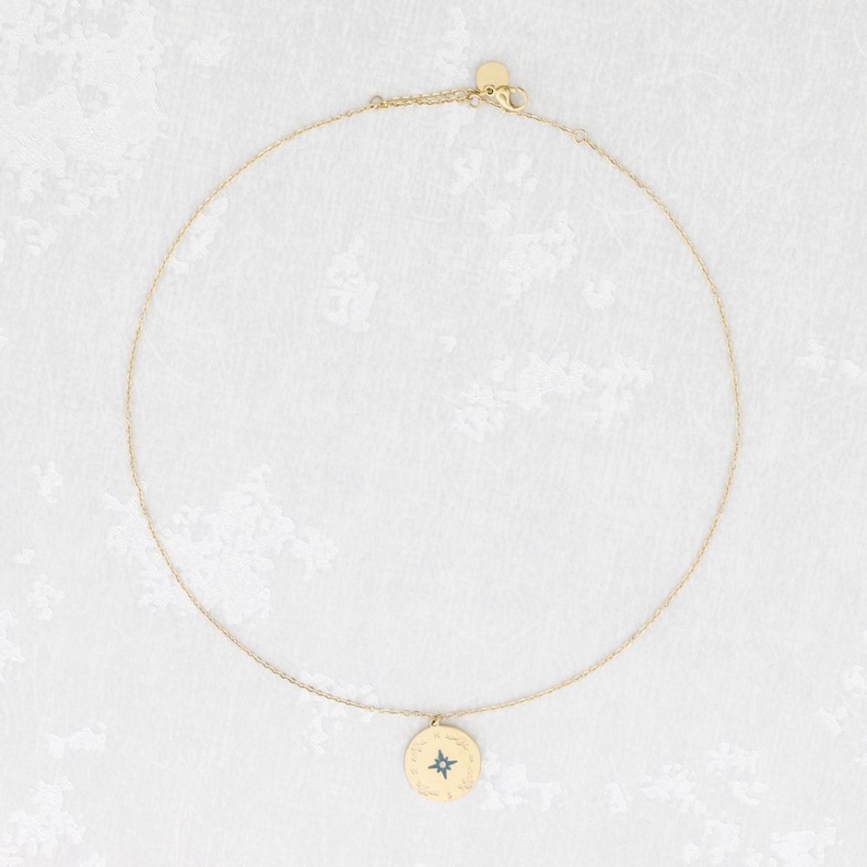 COLLAR MEDALLA ACERO