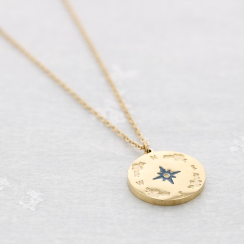 COLLAR MEDALLA ACERO