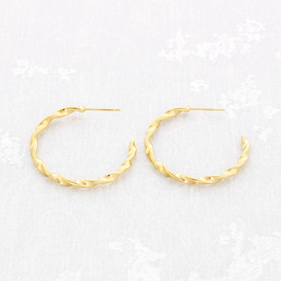 PENDIENTES ARO ACERO
