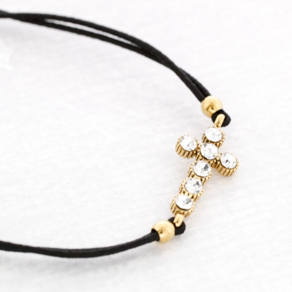 PULSERA CRUZ ACERO