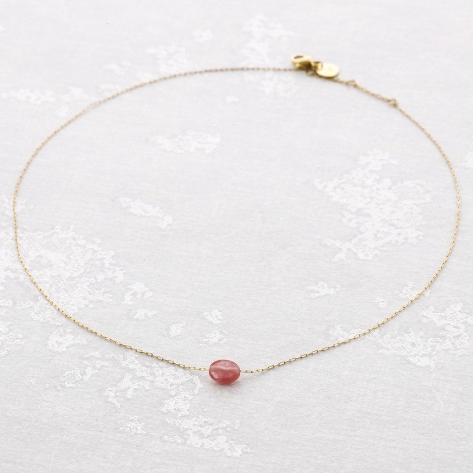 COLLAR PIEDRA ACERO